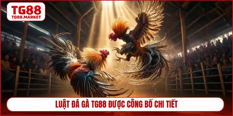 Luật đá gà TG88 được công bố chi tiết
