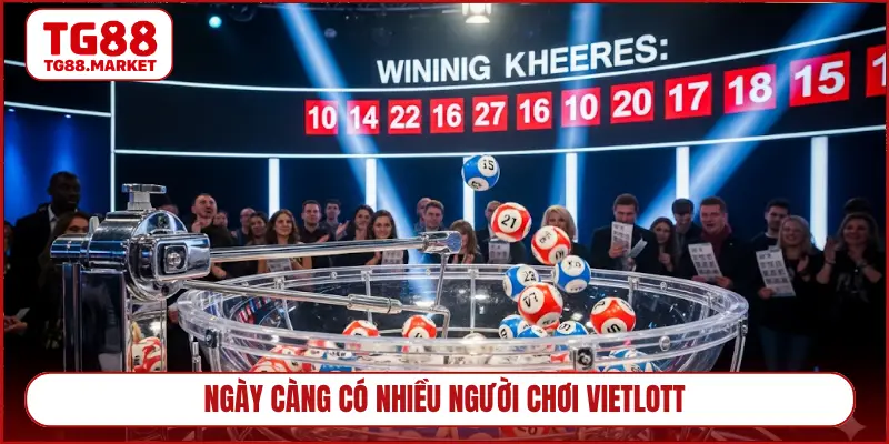 Ngày càng có nhiều người chơi Vietlott